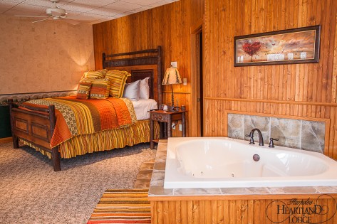 Perfect room for a romantic, secluded honeymoon in Illinois